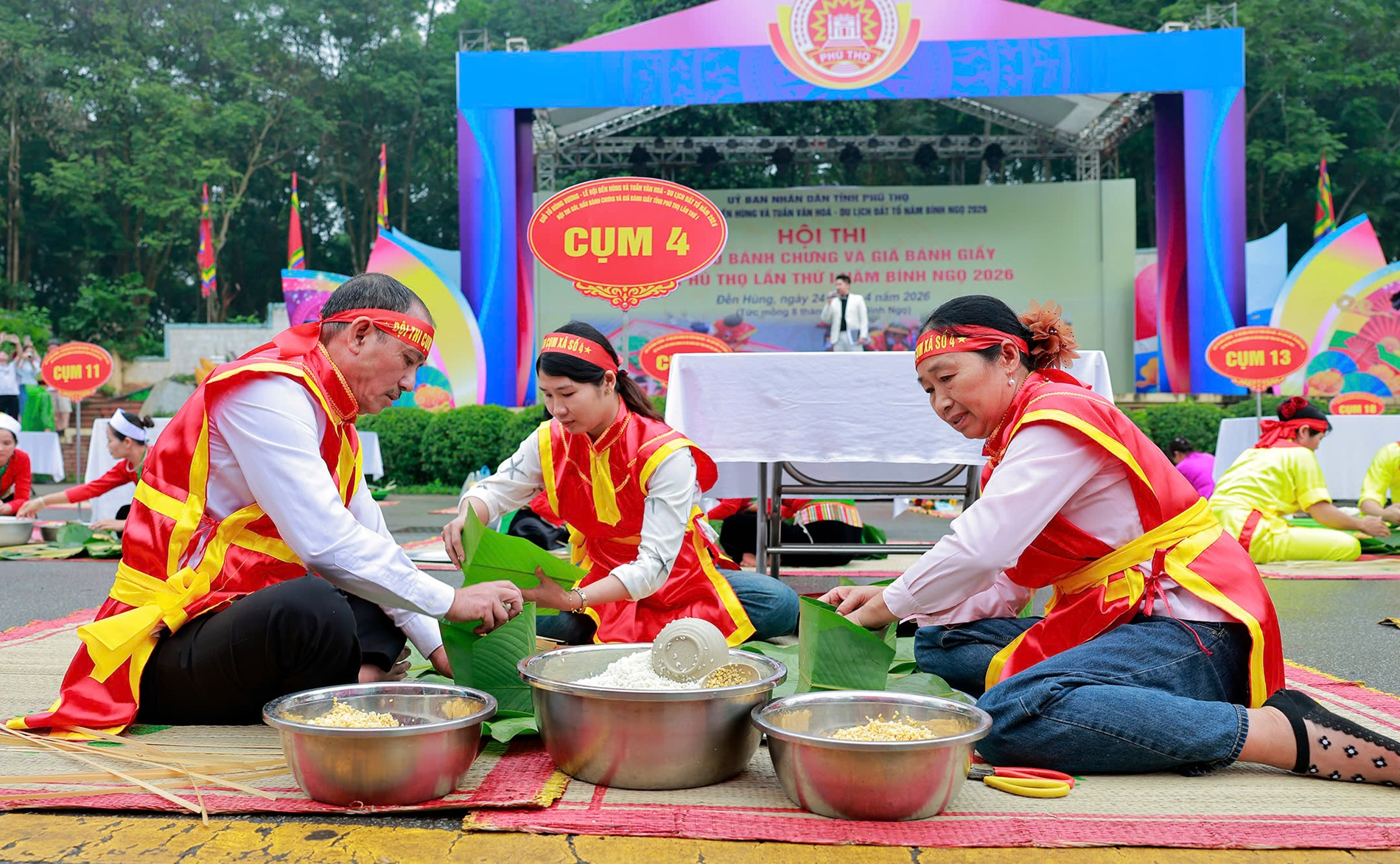 Ngát thơm hương nếp dịp Giỗ Tổ Hùng Vương